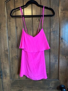 Lilly Pulitzer Mambo Pink Sunset Top